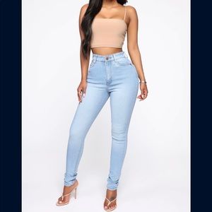 FashionNova High Waisted Jeans